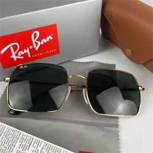 Ray-Ban RB1971 SQUARE 1971 Classic G-15 Green Sunglasses 🎁RB9